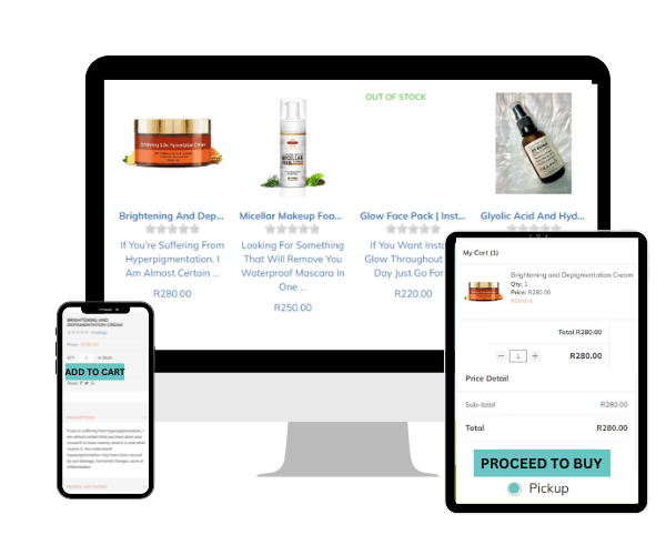Adding products to cart , ecommerce, with delivery partners
